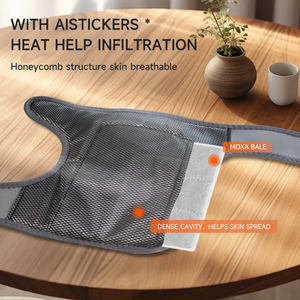 5 seviye ısıtma ve 3 seviye titreşimli bacak hedeflenen terapi cihazı için diz masaj aleti şarj edilebilir konfor ağrı kesici pedleri - Product Image 2