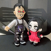 Fabricant de jouets en peluche personnalisés, poupées d'horreur d'Halloween, jouets en peluche sur mesure, cadeaux Kuso