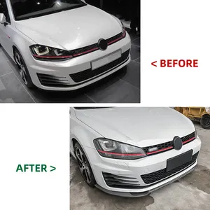 AMP-Z fabrika tasarım otomotiv parçaları ön ÖN TAMPON VW GOLF MK7 GTI R line 2013-2016 için araba aksesuarları