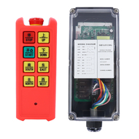 Control remoto inteligente inalámbrico de 6 botones de alta calidad, polipastos eléctricos de elevación, grúa de cabrestante Industrial Universal AC fijo