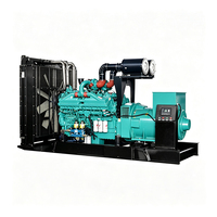 Générateur diesel silencieux à châssis ouvert QSK60-G23 1440 kW 1800 kVA 50 Hz ATS avec télécommande triphasé pour usage industriel