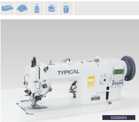 GC0330QD3-máquina de coser con cortador de bordes, Cortadora automática de cuero para sofá