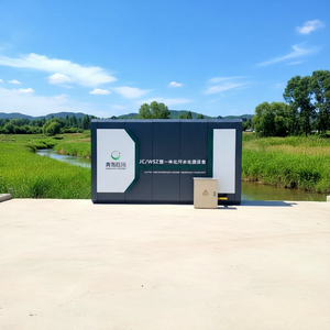 Impianto di Trattamento Acque Reflue ad Alta Efficienza Controllato da PLC, Containerizzato con Serbatoio a Pressione e Pompa per Uso Domestico - Product Image 1