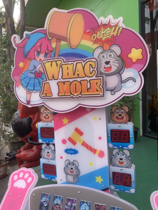 Máquina de Juego de Golpear Hámsteres, Máquina Arcade Infantil con Monedas, Máquina de Grúa para Entretenimiento Infantil, 1 Año <span class=keywords><strong>2</strong></span> - Product Image 5