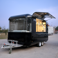 Chariot à Snacks Électrique Multifonctionnel à Trois Roues Conçu comme un Camion de Restauration Mobile pour la Vente de Nourriture de Rue et la Restauration