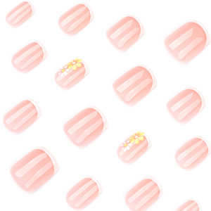 24 <span class=keywords><strong>Uñas</strong></span> Postizas <span class=keywords><strong>Cortas</strong></span> y Redondas, Chapadas en Oro de Alta Gama, <span class=keywords><strong>Uñas</strong></span> Acrílicas de Presión, <span class=keywords><strong>Uñas</strong></span> Postizas Personalizadas 3898 - Product Image 4