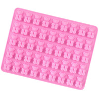 Mini Hond Bot Vorm 65 Holte Siliconen Mal Voor Hond Traktatie Chocolade Jello Gummy Candy Custom Hond Bot Siliconen Bakvorm