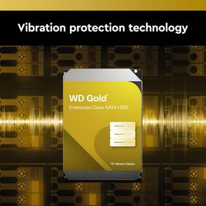 Disco Duro Interno Western Digital <span class=keywords><strong>WD</strong></span> Gold Enterprise Class SATA de 26 <span class=keywords><strong>TB</strong></span>, 7200 RPM, SATA 6 Gb/s, 512 MB de Caché, 3.5'', WD261KRYZ - Product Image 5
