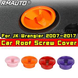 Cubierta Decorativa Protectora para Tornillos de Techo de Coche, para JK Wrangler 2007-2017, Kit de Carrocería, Accesorios para Coche - Product Image 2