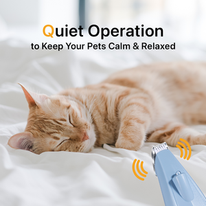 מכונת תספורת חשמלית שקטה לחיות מחמד LILIPRO PT203L, מספריים לטיפוח כפות רגליים לכלבים וחתולים, ערכה אלחוטית עם תאורת LED - Product Image 2