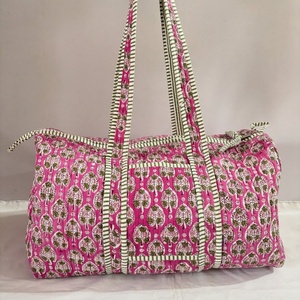 Nouvelle Tendance Vente en Gros <span class=keywords><strong>Magnifique</strong></span> Sac Fourre-tout Vintage Floral Personnalisé Grande Capacité pour Femme Sac de Voyage avec Logo - Product Image 2
