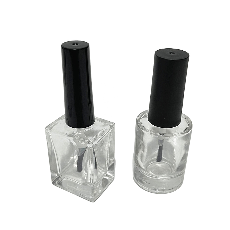 12ml Transparent Nail Polish Bottle With Brush