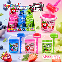 Bonbons en gros créatifs, poudre de confiture liquide fruitée, sauce interactive à tremper et lécher, dégustation de collations savoureuses, fournitures pour sacs cadeaux pour enfants, OEM