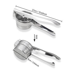 Prensa de Patatas de Acero Inoxidable, Utensilio de Cocina, Nuevo Producto en Oferta, Prensa para Jugos de Frutas - Product Image 1