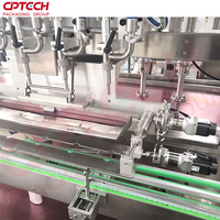 Machine de remplissage de suivi entièrement automatique avec servomoteur et conception de buse de plongée pour le produit moussant pour éliminer les bulles