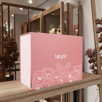 Boîte cadeau pliable à fermeture magnétique personnalisée, boîte en papier pliable avec logo personnalisé