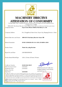 آلة تكوير بلاستيكية عالية الكفاءة مع تحكم متغير السرعة ، من من من من من من من من من من من نوع ، وشفرات متينة وخدمة عالمية - Product Image 5