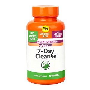 Cápsulas de Limpieza de 7 Días para Adultos con Mezcla de Superfrutas y Enzimas Digestivas, Cápsulas de Limpieza con Vinagre de Sidra de Manzana - Product Image 1