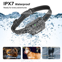 Maßgefertigtes IPX7 Wasserdichtes Aufladbares Hunde-Erziehungshalsband Intelligente Fernbedienung Mit Einstellbarem Farbbildschirm Lange Akkulaufzeit