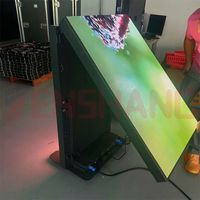 Módulo de Pantalla LED Plegable Modular para Promoción en Centros Comerciales, Pantalla LED Flexible Personalizada de Gran Tamaño, Video Wall LED