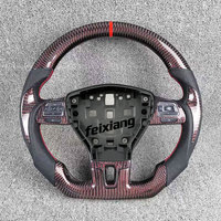 Volant sport en cuir et fibre de carbone pour Volkswagen CC/Magotan/Tiguan/Passat par FEIXIANG