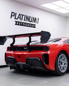 Kit de Carrocería de Fibra de Carbono Estilo EVO para Ferrari 488, Incluye Parachoques Delantero y Trasero, Alerón y Capó de Fibra de Carbono Seca - Product Image 6