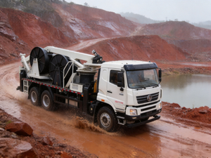 Nuovo <span class=keywords><strong>Camion</strong></span> Diesel Elettrico 6x4 per Posa Cavi con Bobina Idraulica per Operazioni Minerarie in Grande Cava Aperta, Alta Capacità di Carico - Product Image 2