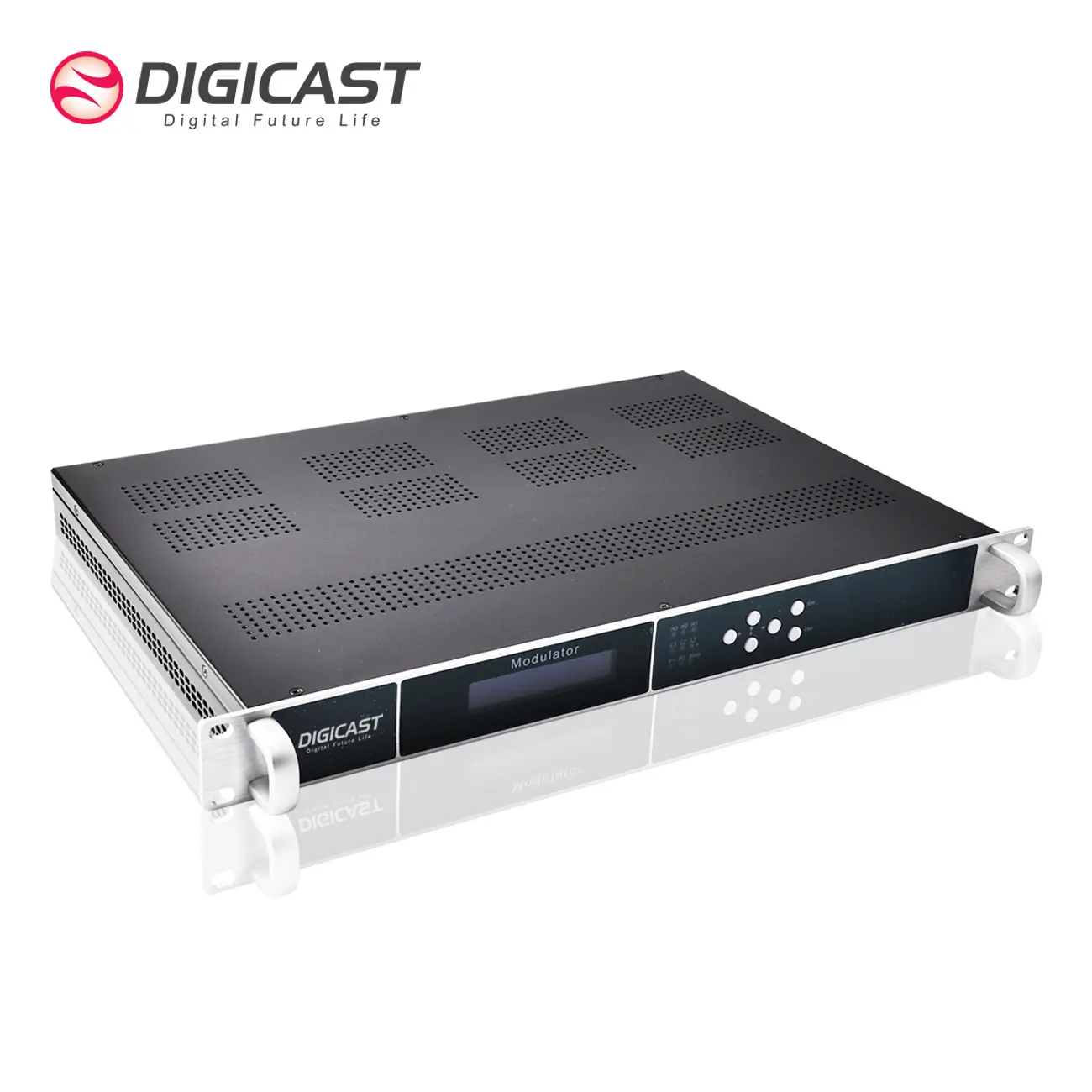 एफटीटीएच CATV Headend प्रणाली Modulador 16 आरएफ DVB-टी ATSC ISDB या 32 DVB-C QAM न्यूनाधिक <span class=keywords><strong>एएसआई</strong></span> आईपी एक ISDBT 16 वाहक