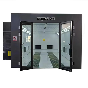 Phòng sơn ô tô cao cấp, hệ thống sưởi điện/diesel, đèn LED, đạt chứng nhận CE, lò sơn phun sơn ô tô, sấy khô - Product Image 3