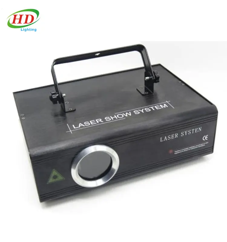 Disco ILDA Animasi Lampu Laser Warna-warni 2W, RGB