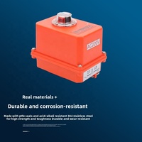 Vanne à boisseau sphérique électrique miniature en acier inoxydable 304 Dongli, modèle 05, interrupteur en plastique, AC220V/DC24V