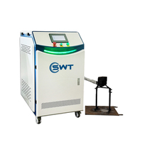Mesin pembersih Laser 500W Mopa, mesin pembersih Laser tipe Nadi kondisi baru bahan baja tahan karat untuk troli kayu logam cat karat minyak Pembersih kotoran