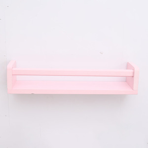 <b>Wall</b> <b>Mounted</b> Wooden <b>Shelf</b> Rectangle 1 Tier Multipurpose Storage For Living Room Or Childrens Room - Product Image 3