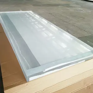 Grosir Papan Keras Akrilik Panel Plastik Akuarium Perspex Bening Transparansi Tinggi 4ftx8ft