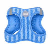 Harnais pour chien Sunraymascota en velours doux et confortable, respirant, anti-traction, pour l'aventure et les promenades, pour grands chiens, contrôle facile