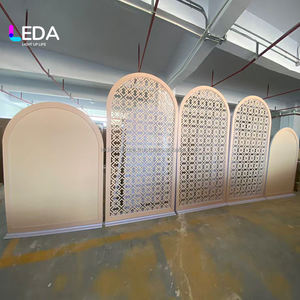 ซุ้มแต่งงานสไตล์โมร็อกโก LEDA ชุดฉากหลังงานแต่งงานแบบฉลุลาย ฉากหลังงานปาร์ตี้ ตกแต่งเวที ฉากอะคริลิค - Product Image 3