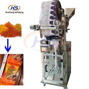 Full automatic small stick back seal bag Matcha Tea Powder packing machine with plastic stick