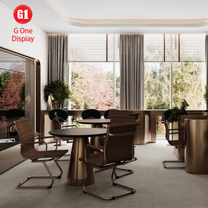 Muebles de Exhibición de Diseño Artístico para Hoteles de Lujo Personalizados, Sofás Elegantes para Recepción, Mostradores de Bar Modernos - Product Image 2