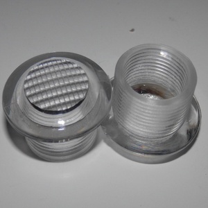 Luz de precaución Lente LED de semáforo de 24mm para Chip LED amarillo redondo de 5mm - Product Image 3