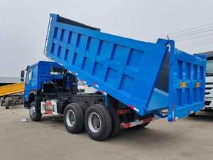 Camion benne SINOTRUK HOWO 6x4 d'occasion 371HP |   Bennette manuelle de 25 tonnes pour le transport de sable et de matériaux - Product Image 2