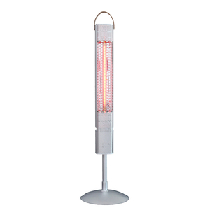 Powerful Heater01 Freestanding Infrared Patio Heater 1500W IP65 <b>Outdoor</b> Quite Garden Electric Heater Remote Control LCD <b>Timer</b> - Product Image 3