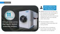 Séchoir industriel à pompe à chaleur, déshydrateur commercial pour noix et graines, moteur Kinkai, capacité de déshydratation 40L/H