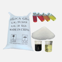 Sable de gel de silice fabriqué en Chine pour la décoloration de l'huile et l'élimination des odeurs dans les raffineries utilisées comme additifs pétroliers