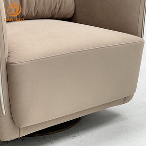 Poltrona di Design Italiano Moderno <span class=keywords><strong>e</strong></span> Minimalista, Sedia Girevole di Lusso per Soggiorno, Arredamento per la Casa - Product Image 6