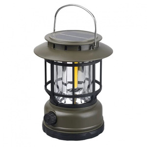 Linterna Solar para Camping SunmaxTop, Recargable, Retro, Luz LED para Tienda de Campaña - Product Image 1