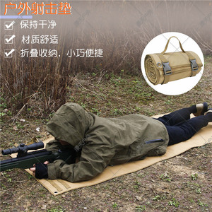 Tapete de Tiro para Exteriores, Tela Oxford, Resistente a la Humedad, Tapete de Camping Color Caqui, de un Solo Uso, para Caza y Entrenamiento - Product Image 5
