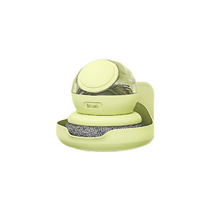 Kitchen Pot Cleaning <b>Brush</b> Nylon Washable <b>Scrub</b> <b>Brush</b> For Stain Remover Non Stick Oil Wash Refillable With Lid - Product Image 3