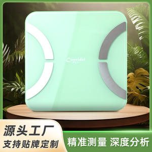 Báscula de Grasa Corporal Conridel Rectangular Verde Claro, Inalámbrica Bluetooth, Recargable, Inteligente, para Uso en Casa y Gimnasio - Product Image 5