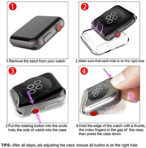 เคสขนาด41มม. 45มม. สำหรับ Apple Watch Series 9เคสป้องกันกันกระแทกแบบนิ่มสำหรับ Apple Watch - Product Image 4