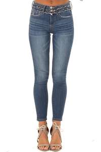 กางเกงยีนส์แฟชั่นใหม่สำหรับผู้หญิงจากบังคลาเทศ - Product Image 3